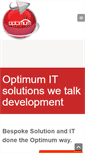 Mobile Screenshot of optimumitsolutions.co.uk